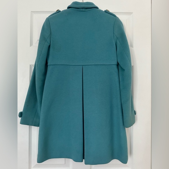 Banana Republic Vintage Teal Coat , XS - Picture 5 of 13